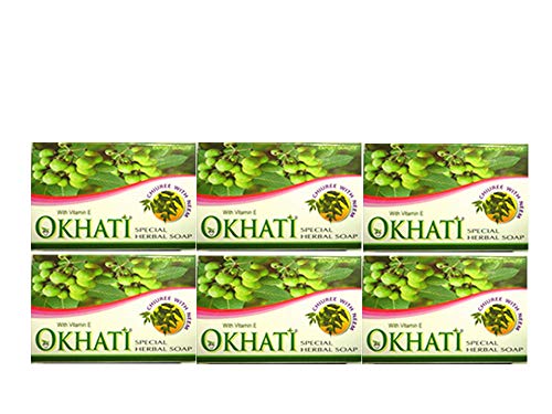 オカティ チウリ ニーム ソープ 100g*6Set AYURVEDEC OKHATI CHIUREE(CHYUREE) NEEM SOAP