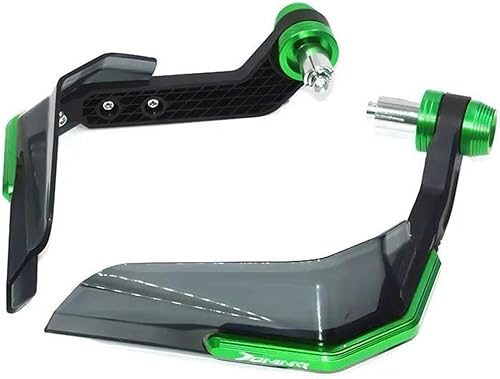 Para Bajaj Dominar 400 Protector de Manos de Motocicleta Protector de Mano Protector de Parabrisas Accesorios (Color Verde, Tamaño Dominar)