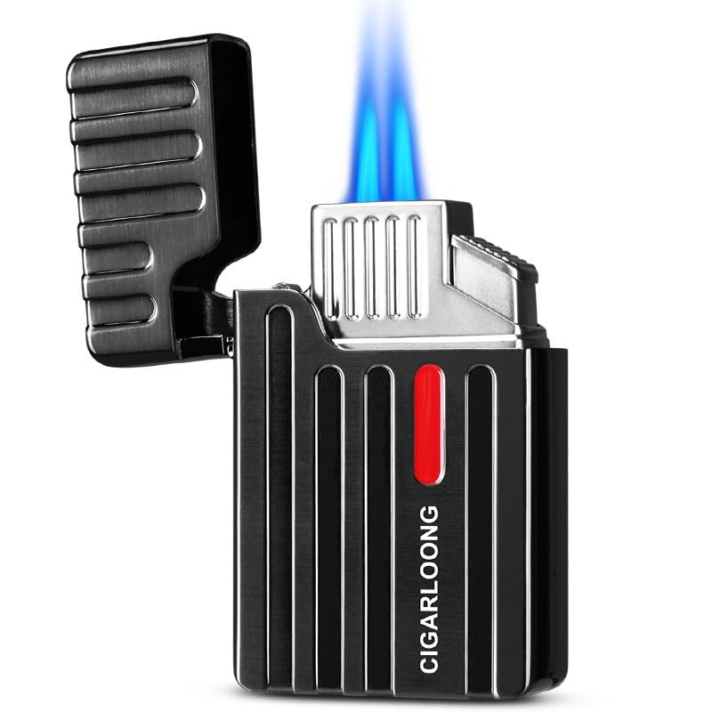 Encendedor para cigarro Frosted Titanium a prueba de viento miniatura 5