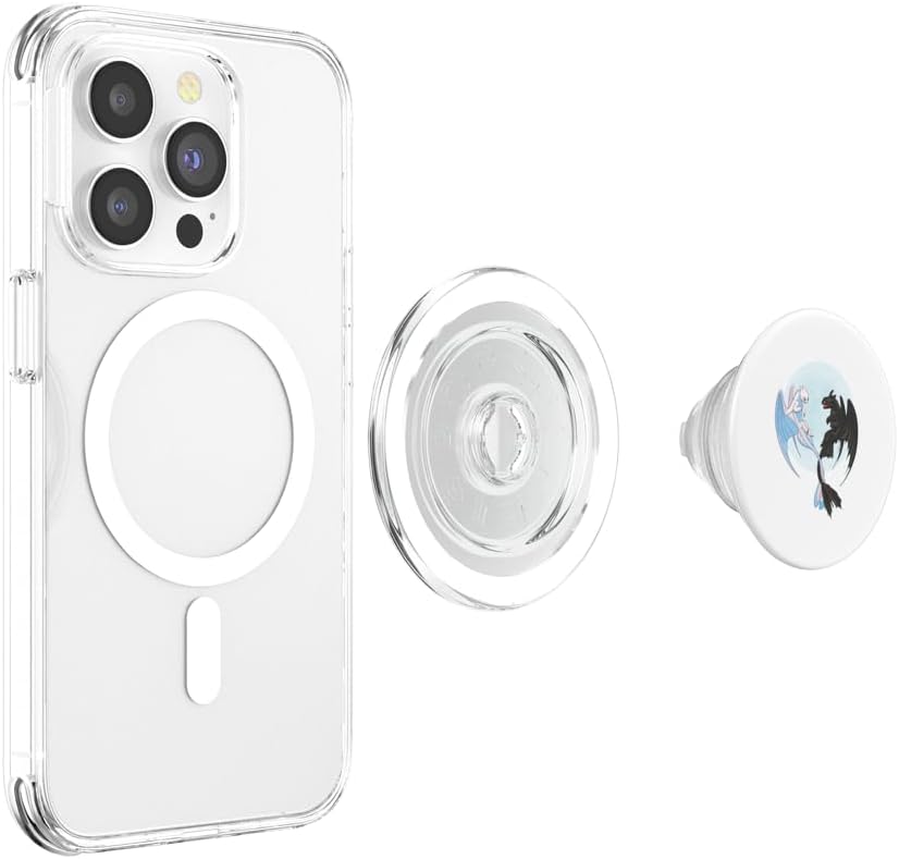 How to Train Your Dragon - Night and Light Moon PopSockets PopGrip for MagSafe