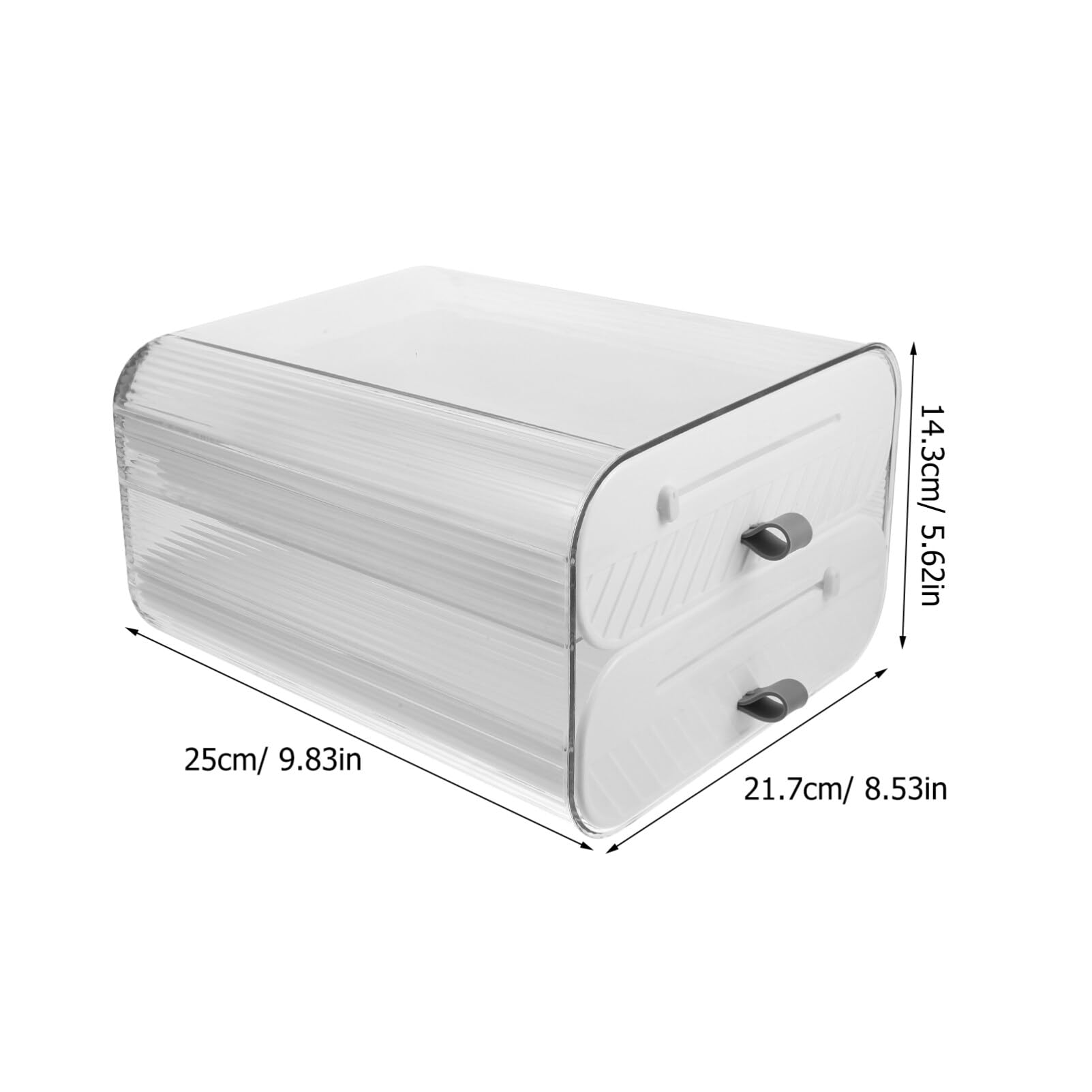 SOLUSTRE Soporte De Huevos De Refrigerador Doble Contenedor De Huevos Reutilizable Para Frigorífico Organizador Práctico Diseño Accesible