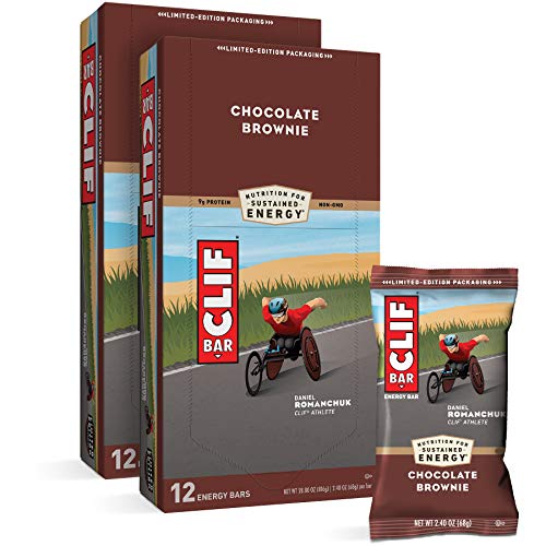 Barra energética Clif Bar sabor chocolate 12 unidades miniatura 1