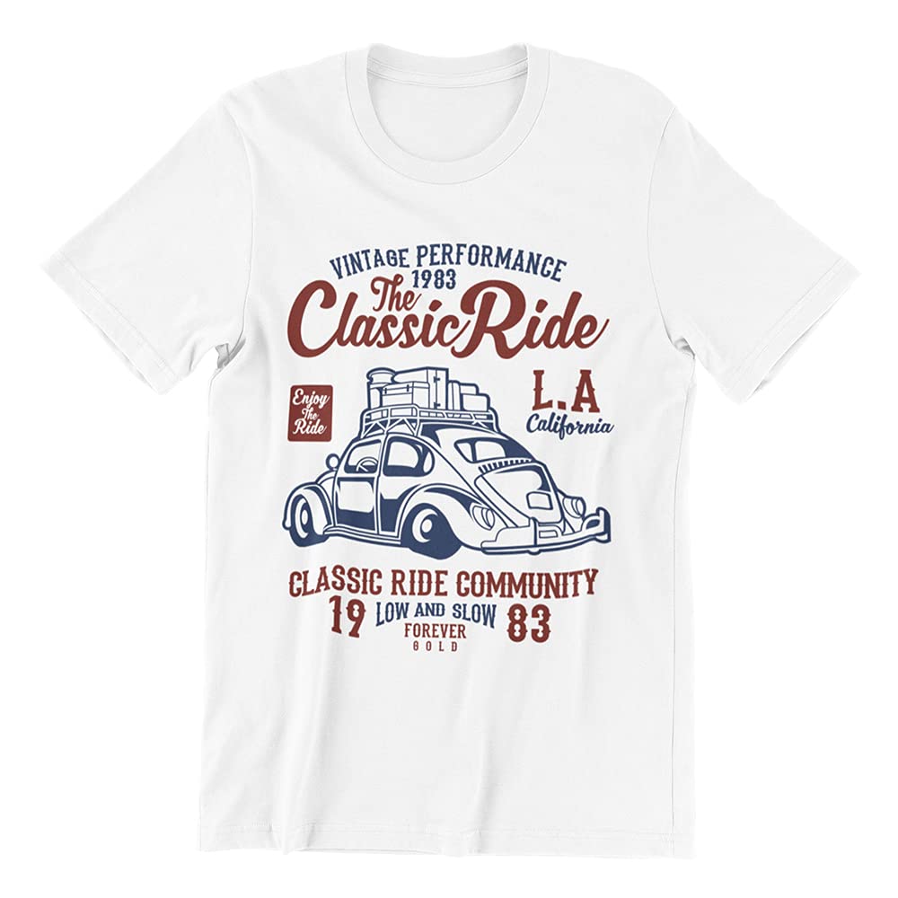 Vulfire Maglietta Mai Sottovalutare Un Uomo Che Guida Un Cinquino