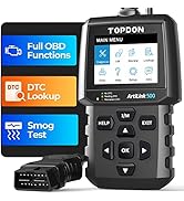 Topdon AL500 OBD2 Diagnosegerät, OBDII Diagnosewerkzeug mit Vollständigen OBD2 Funktionen, kosten...