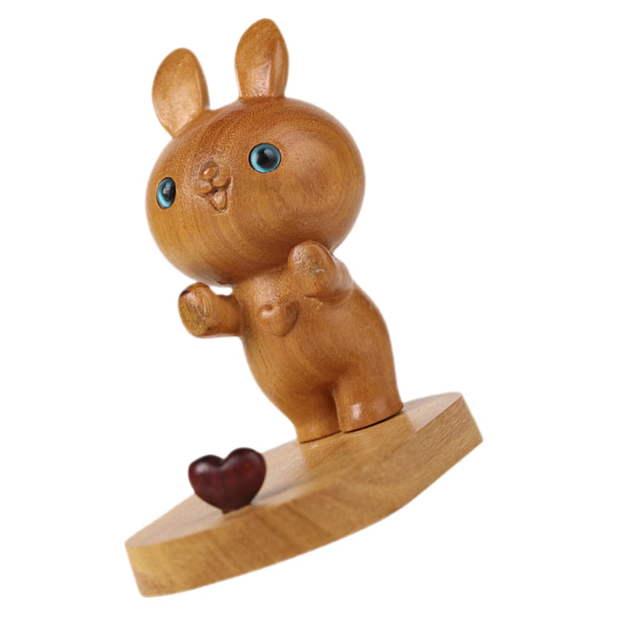 Housoutil 3 Pezzi Adorabile Supporto Per Telefono Cellulare in Legno Supporto Da Scrivania Per Comodo Uso Letto Divano
