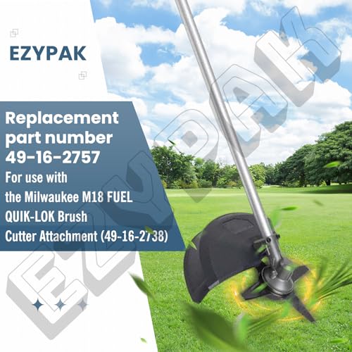 9\"x1\" 49-16-2757 Brush Cutter Blade for Milwaukee M18 Fuel Quik-LOK Edges, use with The Attachment (49-16-2738)