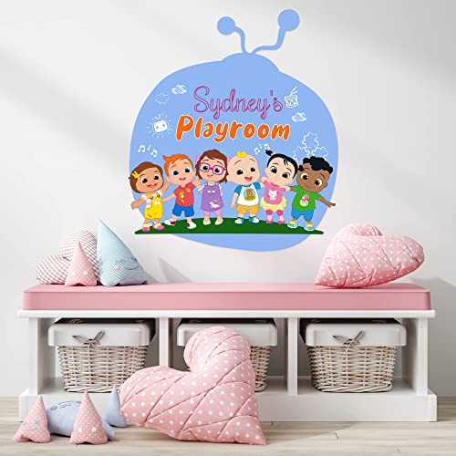 Vinilo decorativo EGD CoComelon JJ y sus amigos 50 pulg miniatura 2
