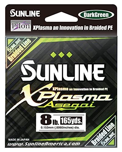 Sunline Xplasma Asegai 8LB 165 yd Dark Green