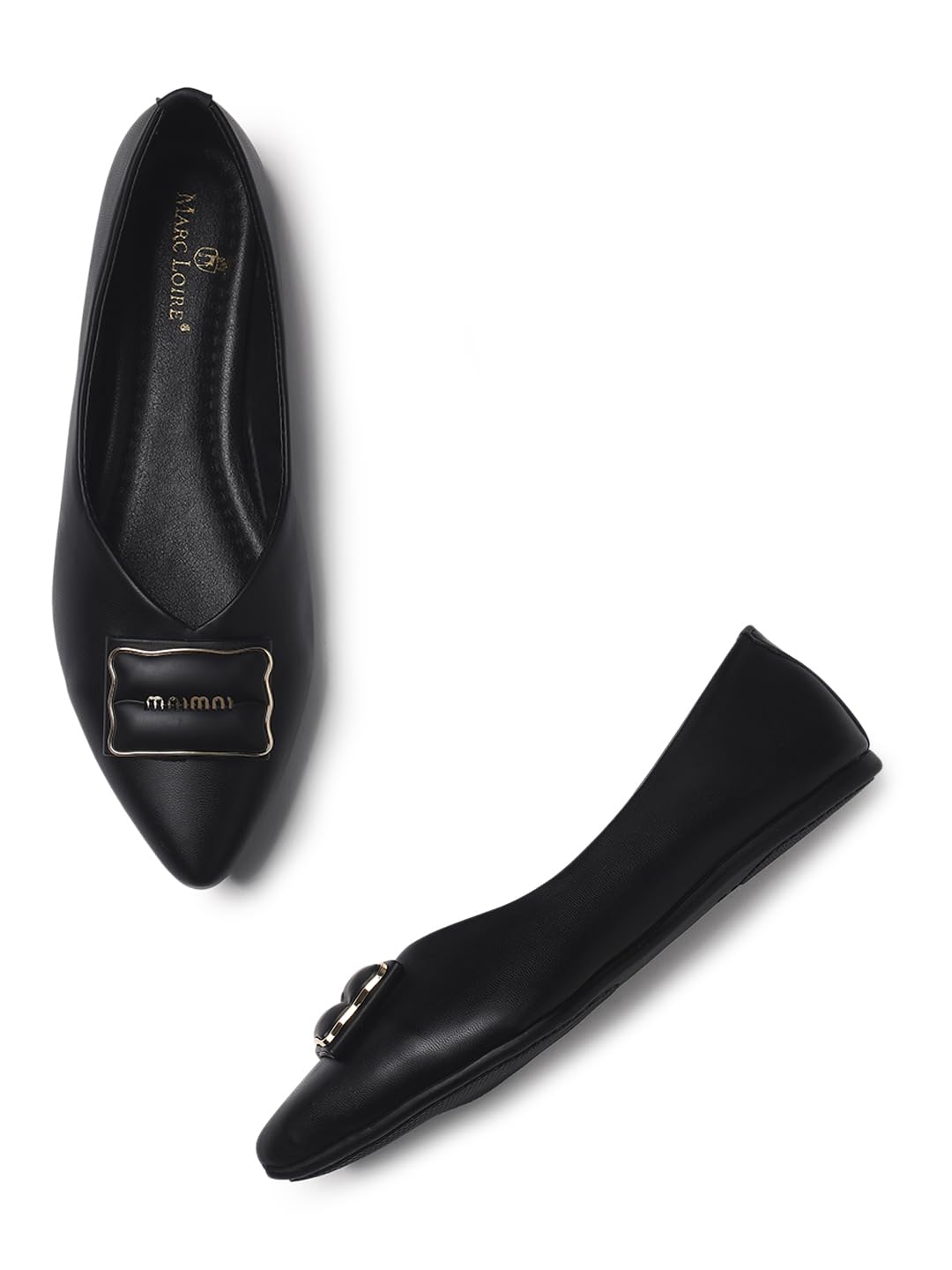 Women's Embellished Ballet Slip-on Shoes | Stylish Ballerinas with Comfortable Sole for Daily and Casual Wear-image-17
