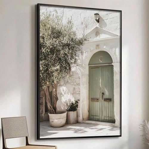 Tableau sur toile olivier déco murale affiche chambre moderne