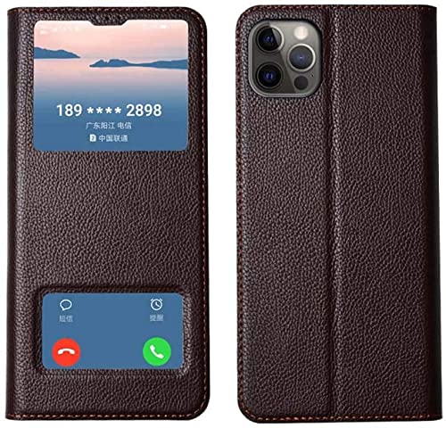 Étui de téléphone à clapet iPhone 12 Pro Max antichoc et anti-rayures