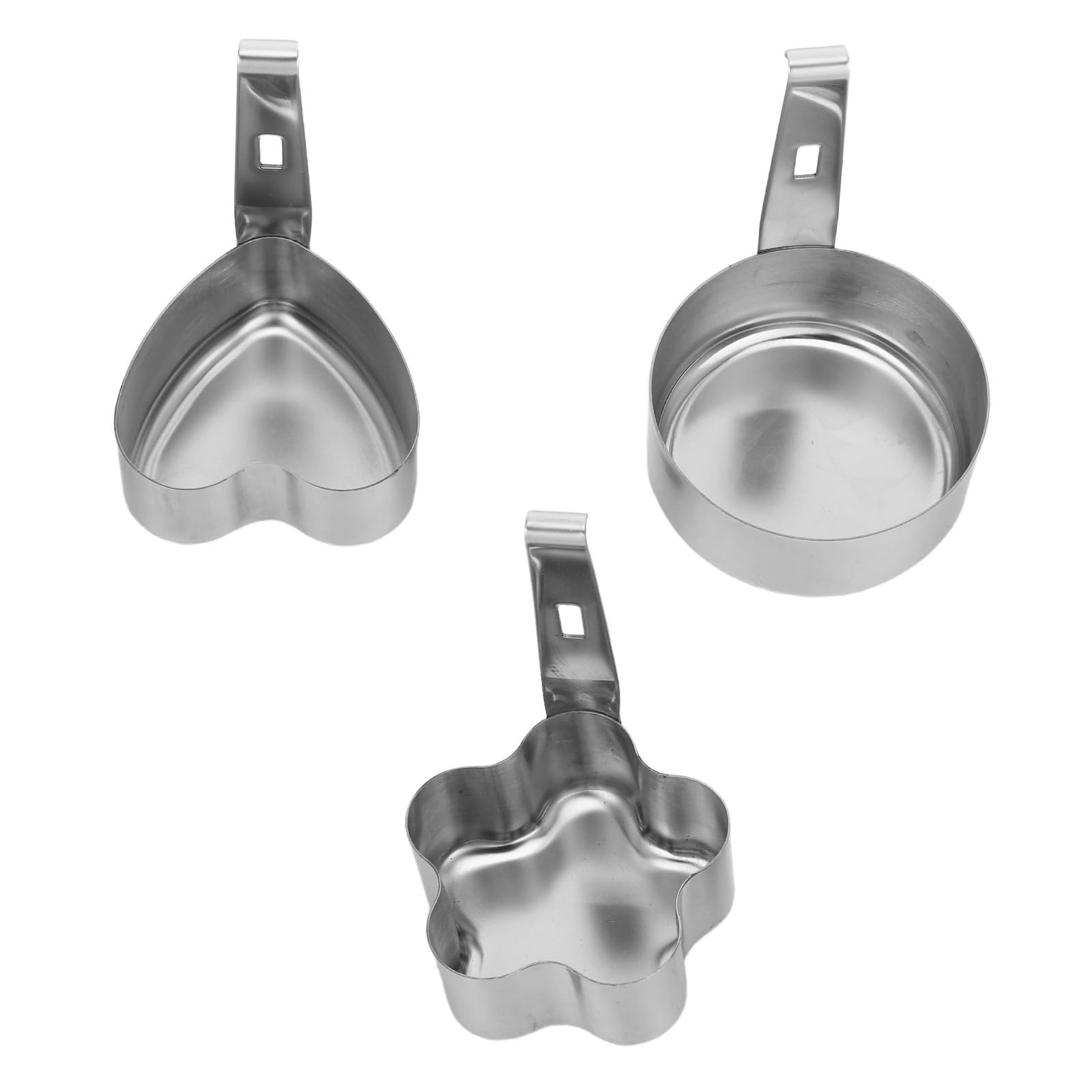 Moldes de cocina al vapor para huevos escalfados en desayunos familiares