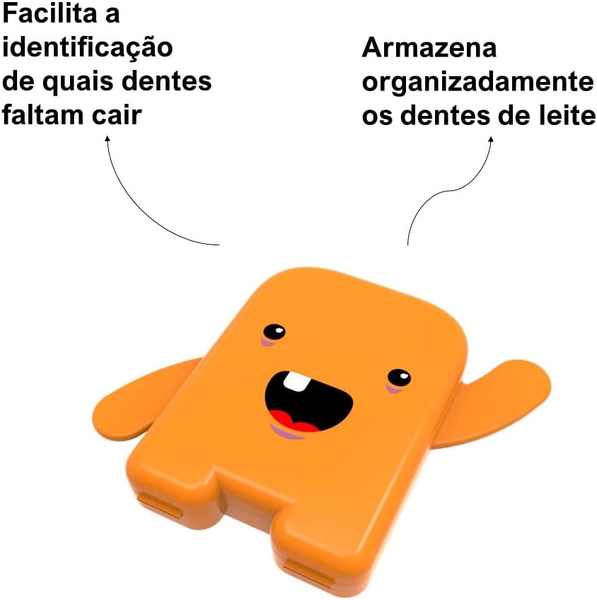Angie Porta Dentinhos Laranja Laranja