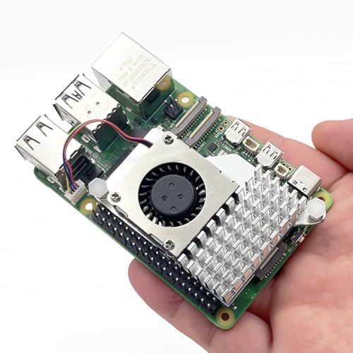 Raspberry Pi 5 ventilador de refrigeración PWM para evitar bloqueos térmicos 7