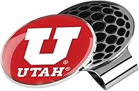 Vista 63 de LinksWalker Collegiate Team Golf Ball Marker with Magnetic Hat Clip Holder plateado