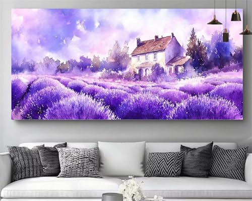 Diamond Painting Fleur Grand Format 70x210 Broderie Diamant Kit Complet