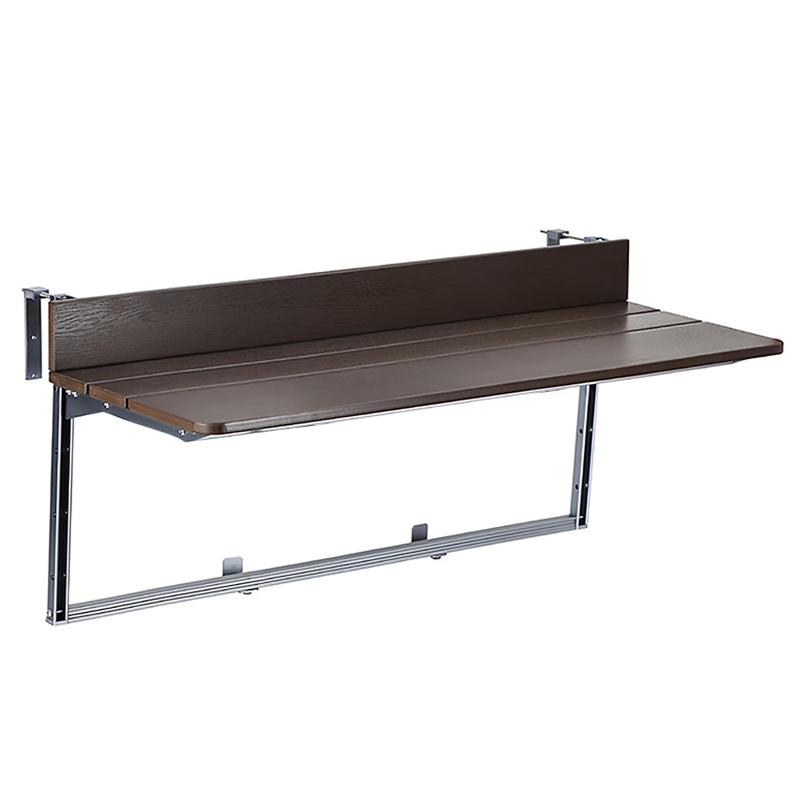 Table suspendue pliable pour balcon 100x37 cm pour jardin et terrasse