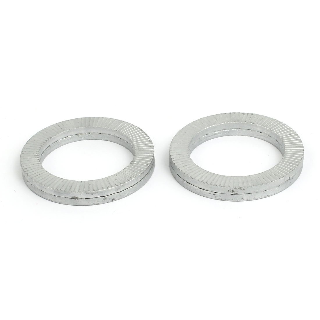 Aexit 33mm Inner Quality Parts Dia Carbon Steel Dacromet Coated Wedge Locking Washer 4 Pcs Model:13as251qo172