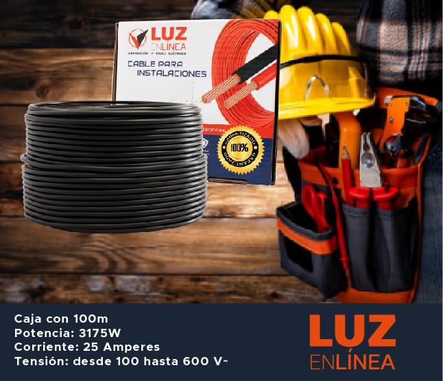 Auxilio Vial, Wireless calibre 8 cable Marca luz en linea (3)