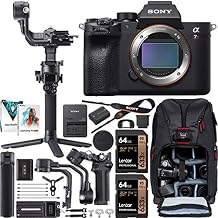 Sony a7R IV Full Frame Mirrorless Camera Body ILCE-7RM4A/B Bundle with Sigma 30mm F1.4 DC DN Contemporary Lens 302965 + Deco Gear Bag + Extra Battery & Dual Charger + 64GB Card + Tripod & Accessories