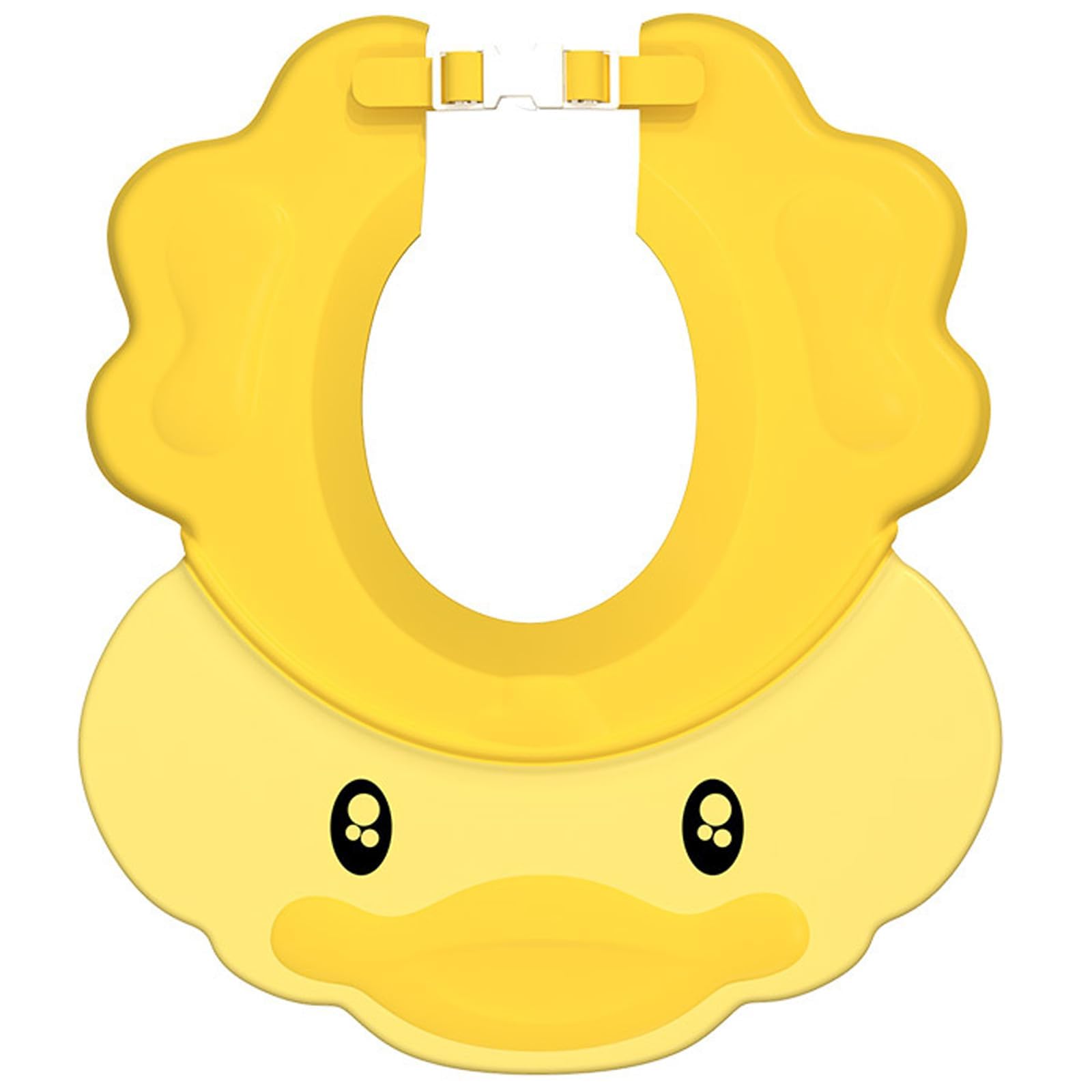 Gorro de Ducha para Bebé Ajustable Protector Cabeza Bebe Suave y Flexible Gorro Ducha Niños Protege Tu Cara y Tus Oídos Se Aplica a Lavado de Cabello para Niño Niña
