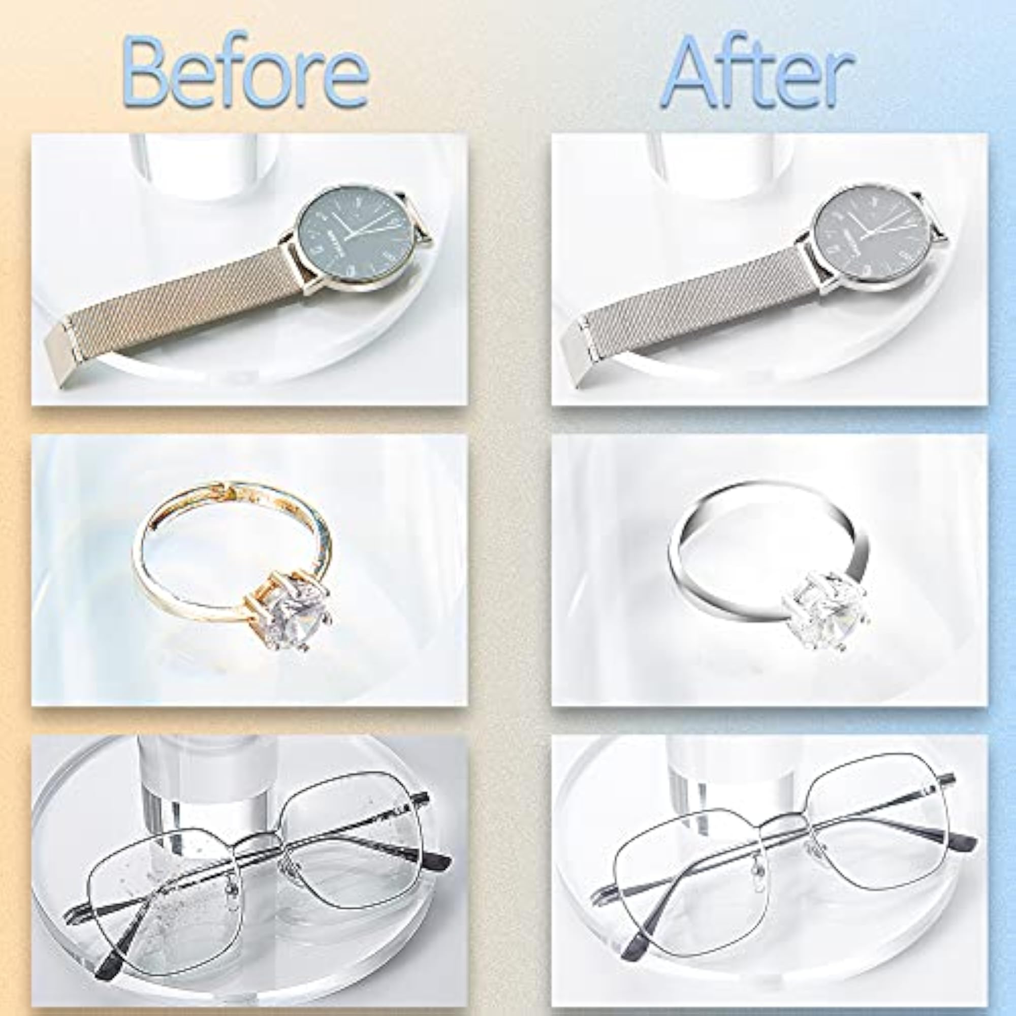 Ultrasonic Jewellery Cleaner, 40kHz Professional Machine