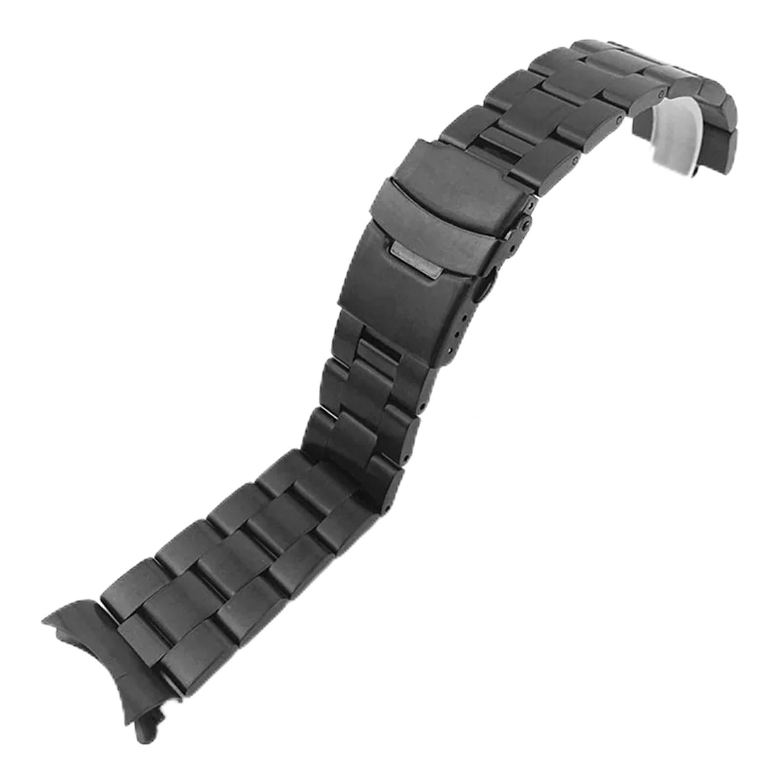 SiChouwz Cinturino in acciaio inossidabile con fibbia pieghevole, 18 mm, 20 mm, 22 mm