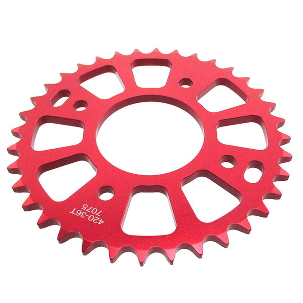 Amazon.co.jp: DJ-Motor 420 36T 58mm リアスプロケット アルミニウム