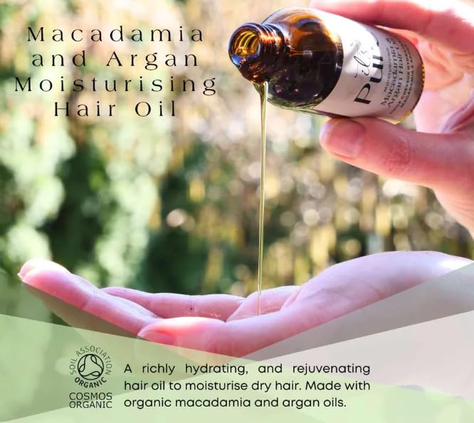 It’s Pure Macadamia & Argan Hair Oil 50ml, Yellow, 50 ml (Pack of 1) - Image 3