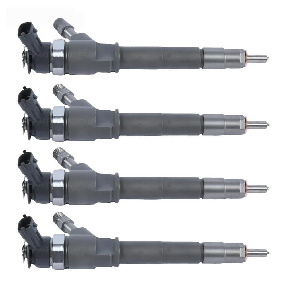 Fyuvdtuv One Color 0445110249 We0112h50a We0113h50 4Pcs Fuel Injector Compatible For Bosch Mazda Ford Boxed Pk Ranger Bt50 3.0L Common Rail Engines
