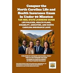 Conquer the North Carolina Life and Health Insurance Exam in Under 90 Minutes: Tar Heel State Licensing Guide Audiolibro Por Philip Martin McCaulay arte de portada