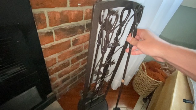 Best Fireplace Tool Set? | 5-Piece Oak Leaf Fireplace Tools