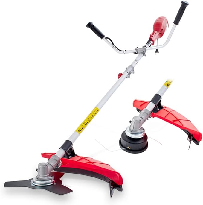 HECHT Elektro Freischneider Motorsense leistungsstark mit 1400 Watt