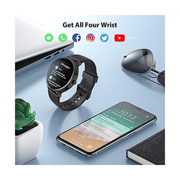 Blackview-Smart-Watch-X2-44mm-Bluetooth-Watches-for-Men-Women-Fitness-Tracker-Heart-Rate-Monitor-IP68-Waterproof-Smartwatch-Compatible-with-iPhone-Samsung-Android-Phones Blackview Smart Watch X2 (44mm, Bluetooth), Watches for Men Women Fitness Tracker Heart Rate Monitor IP68 Waterproof…