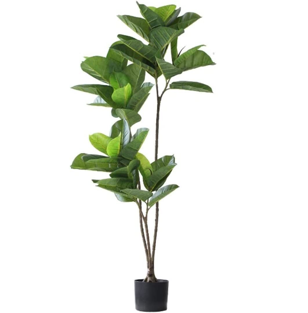 AYCDL Artificial Tree Simulation Plant Decoration Fake Green Plant Decoration Indoor Potted Artificial Plant Bonsai Artificial Tree Artificial Plant,B-135cm