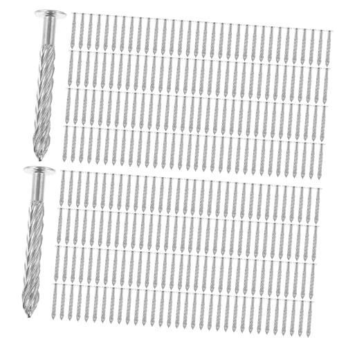 CHILDWEET 100pcs Screw Nails for Carpet Trim Installation Expansion Fasteners for Flooring Stability and Safety