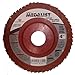 CARBORUNDUM Medalist YP 2788 R Flap Discs, Type 27, 4 1/2 x 7/8 in, 60 Arbor, 33,300 RPM 05539567812