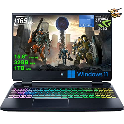 Acer-Predator-Helios-300-15-Gaming-Laptop-156-FHD-IPS-165Hz-Display-12th-Gen-Intel-14-Core-i7-12700H-32GB-RAM-1TB-SSD-GeForce-RTX-3060-6GB-RGB-Backlit-USB-C-Thunderbolt-MiniDP-Win11-HDMI-Cable