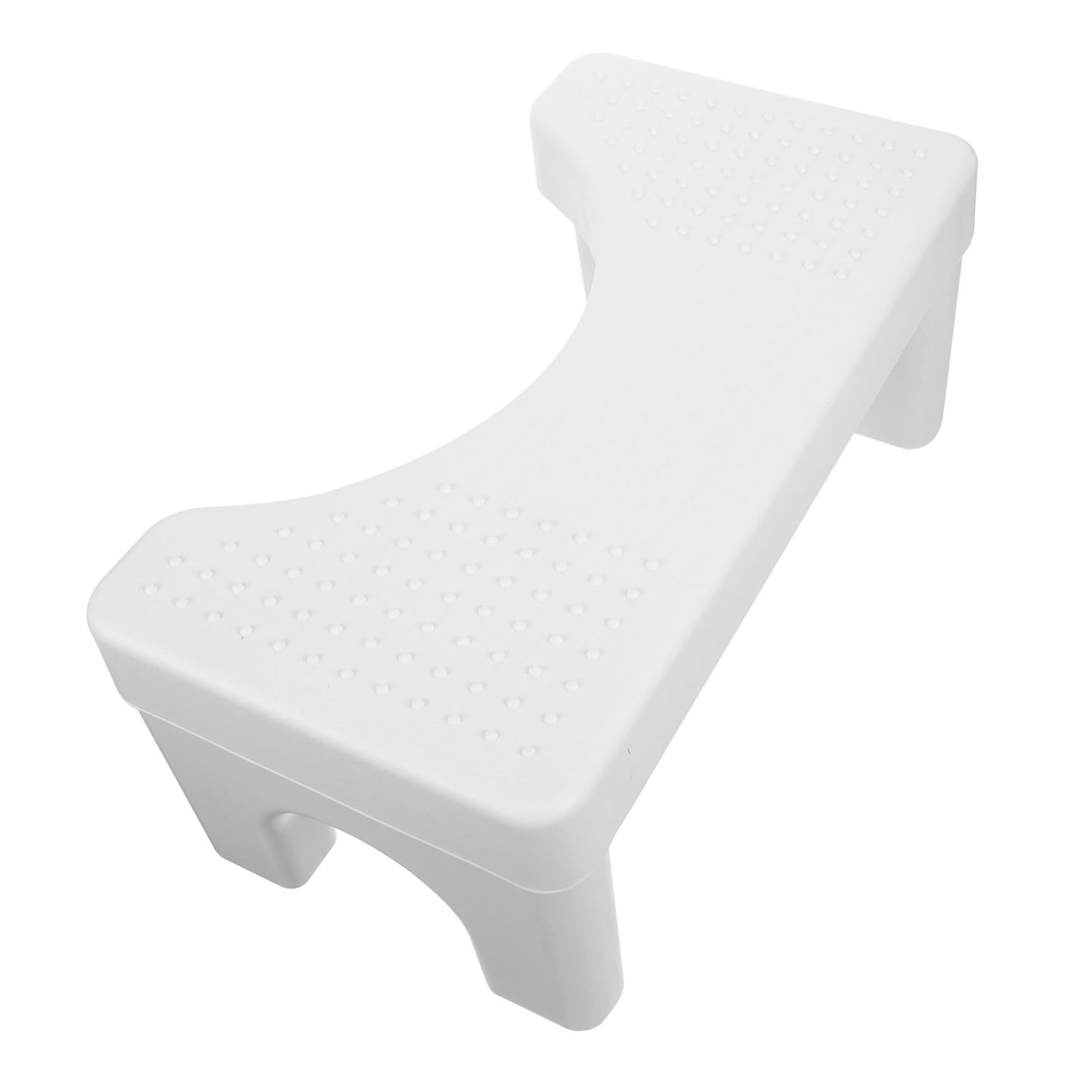 MOLUCKFU Toilet Seat Riser Sturdy and Stable Squatting Stool for Comfortable Bathroom Use