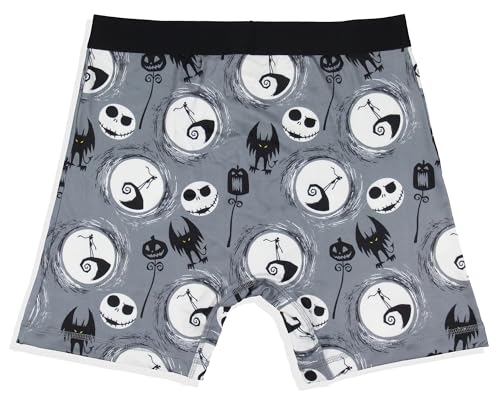 Disney Men's The Nightmare Before Christmas Jack Skellington Boxers Underwear Boxer Briefs3