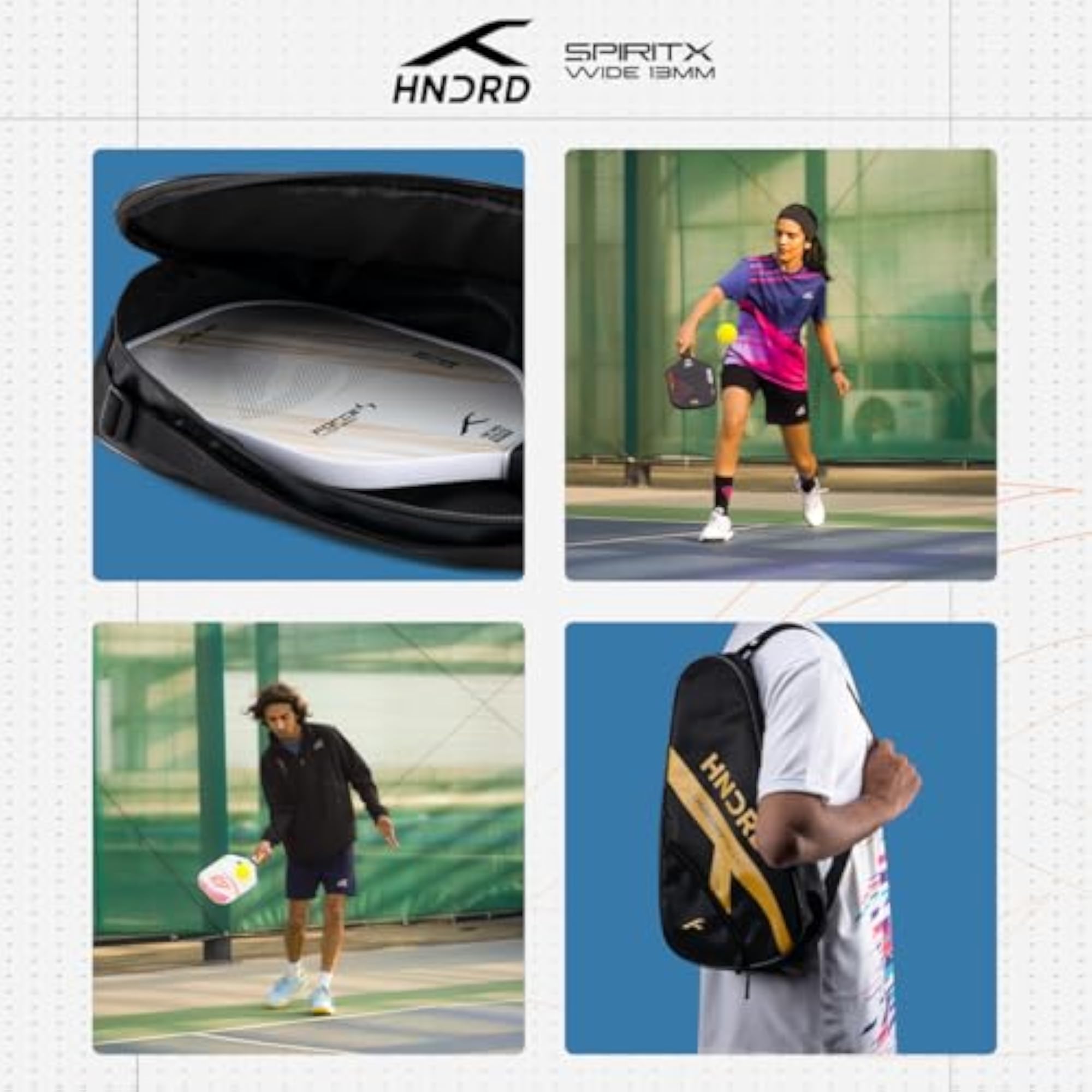 Spirit-X USA Approved Pickleball Paddle with Free Bag