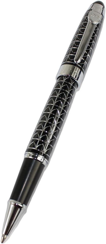 Gullor 195 Rollerball Pen Black and Silver