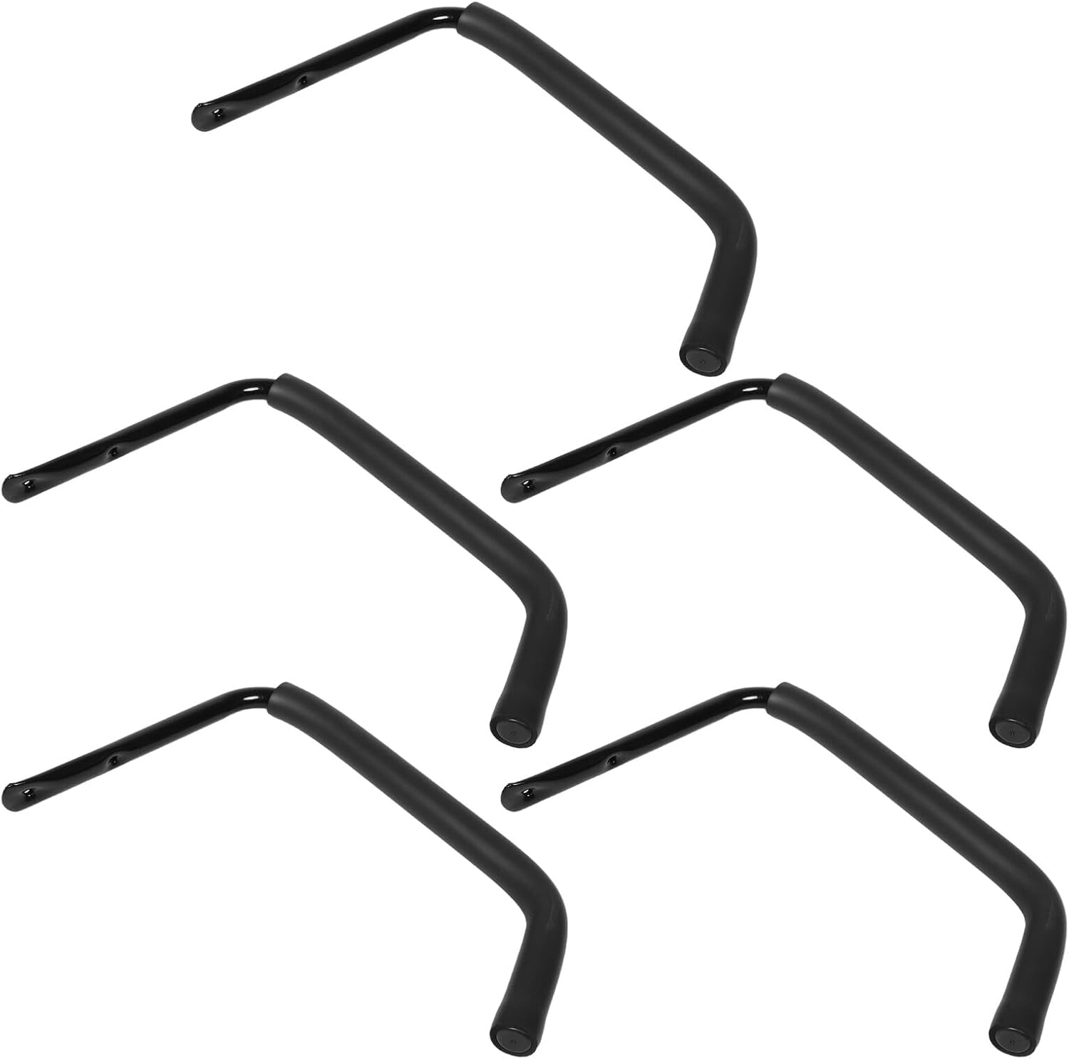 Vaguelly 6pcs Heavy Duty Steel Garage Storage Hooks for Kayak Ladder Surfboard Wall Mount Heavy Duty Concrete Hooks for Garage Organization and Tool Hanging