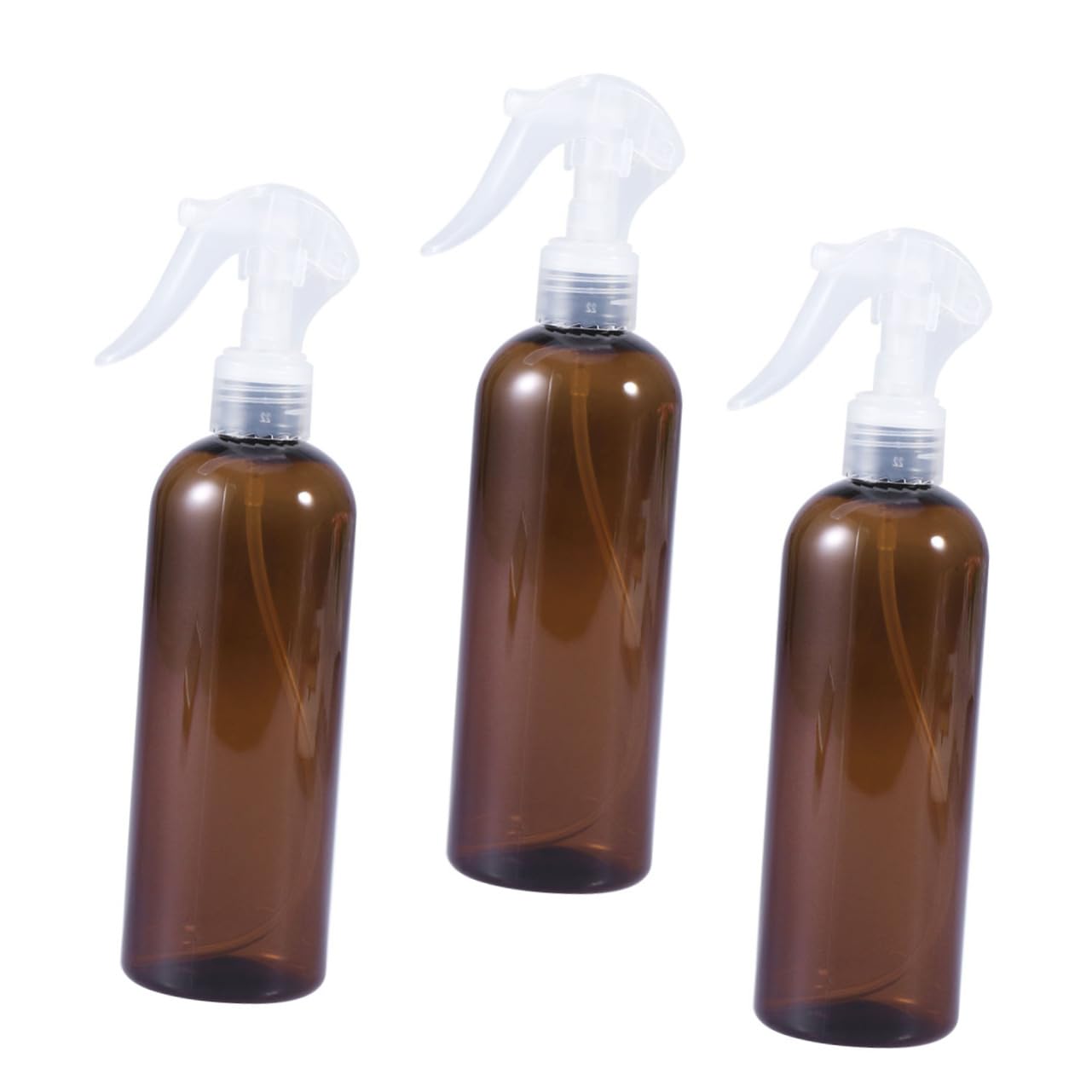 Baluue 3er-set Friseur-sprühflaschen 300 Ml Kunststoff Nachfüllbar Wassersprüher Auslaufsicher Leicht Einfach Zu Verwenden Für Haarstyling Halt 3 Stück X 3