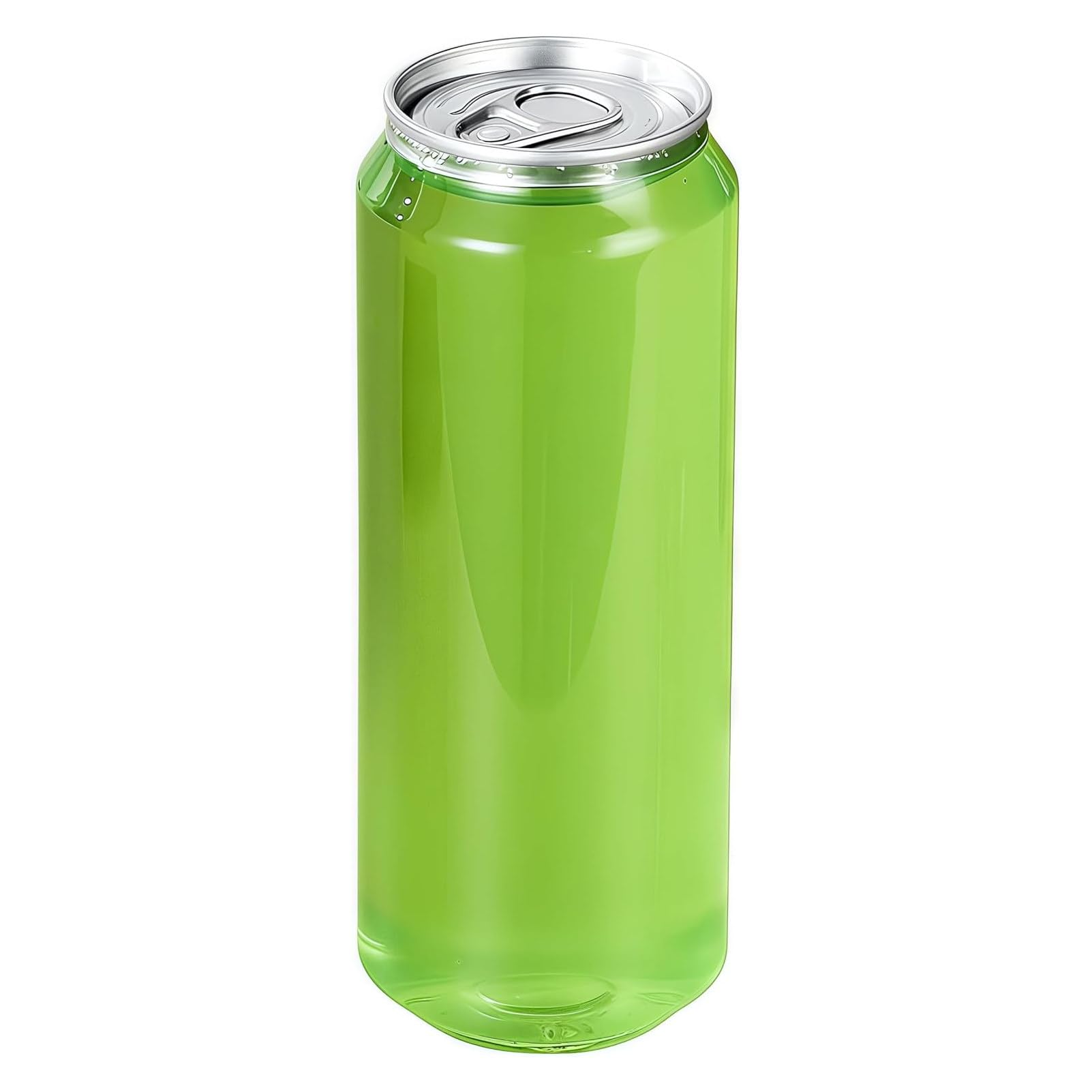 Pnpaea Disposable Plastic Can Sealer Bottles, 200-Pack Leakproof Clear Cups with Aluminum Caps for Juice & Boba, Compatible with Automatic Cup Sealer 650ml