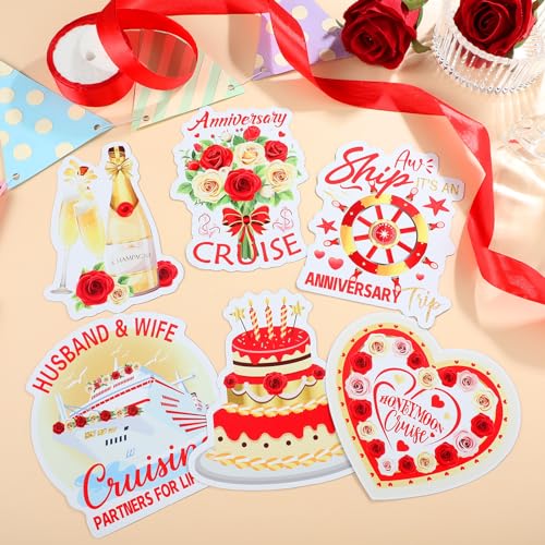 Geiserailie 5 imanes decorativos aniversario para puerta miniatura 6