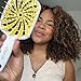 FHI Heat UNbrush Plus — Curly Hair Brush for Gentle & Effective Detangling on Wet or Dry Fragile Hair Types — Detangler Brush w/ 84 UltraFlex Bristles, Ultra-light, Vented, Anti Static Hairbrush