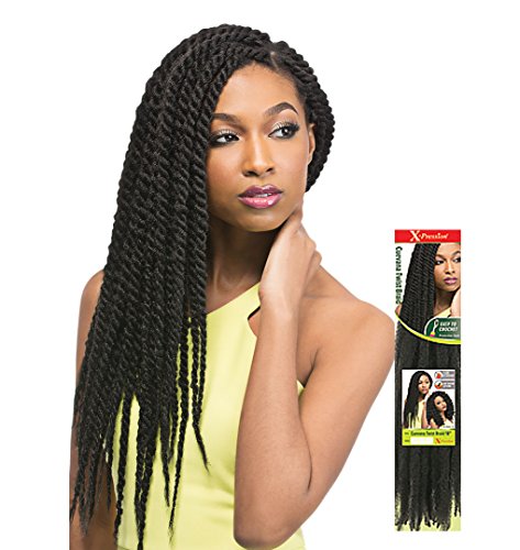 X-pression Braid - Cuevana Twist Braid VALUE PACK (Pack of 4, 1B)