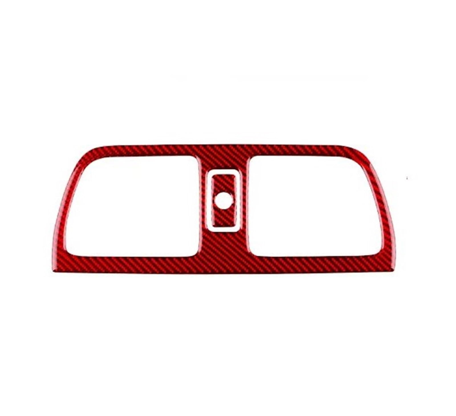 Trim Sticker Accessories Outlet Vent CD Frame Stikcer for Subaru for Impreza 2005 2006 2007 Car Interior Decoration(LHD RHD Outer Red)