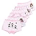 LeQeZe Mädchen Unterhosen Boxershorts Baumwolle Schlüpfer 6er-Pack Unterwäsche Größe 92-98